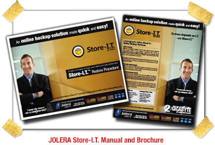 Jolera Store-IT Manual and Brochures