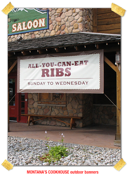 Montana's CookHouse Banners